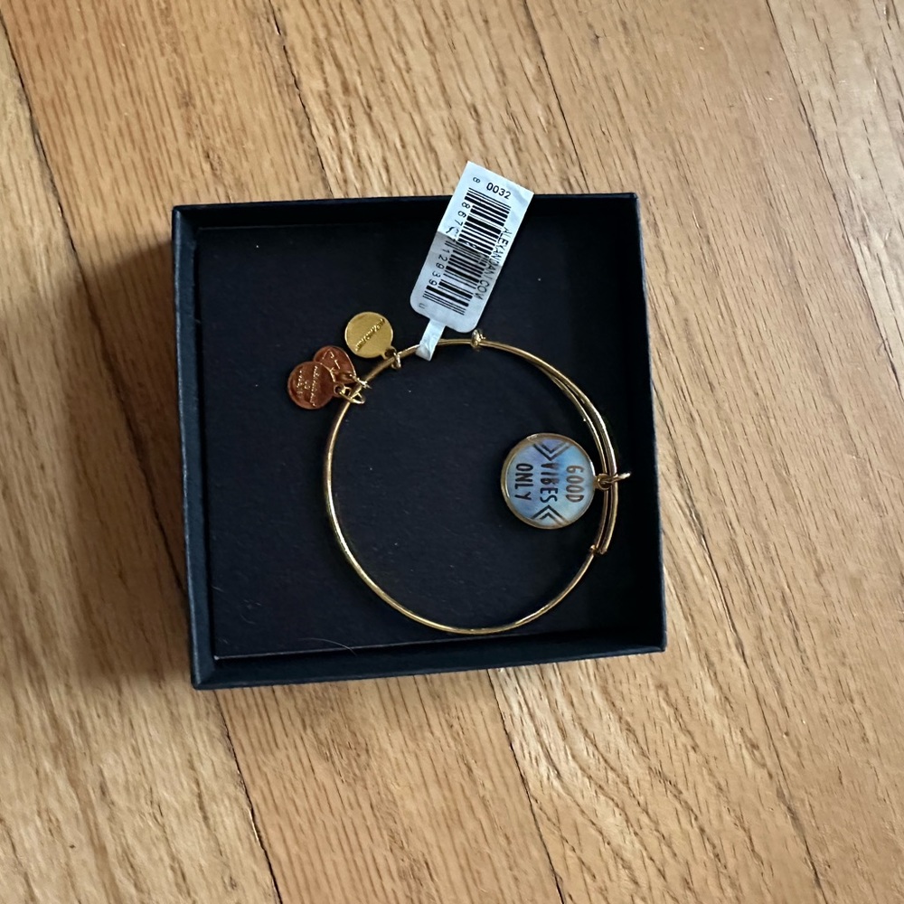 Alex and Ani good vibes only bracelet